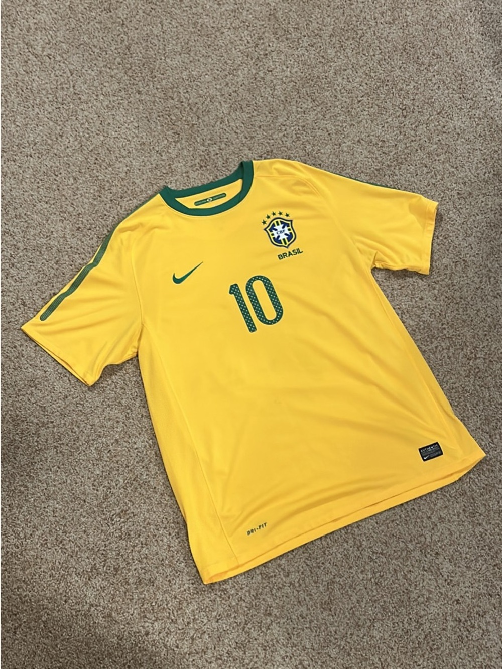 Nike Brazil Men's 2010/11 Home Jersey